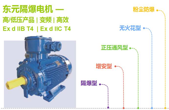 東元防爆電機(jī)分類